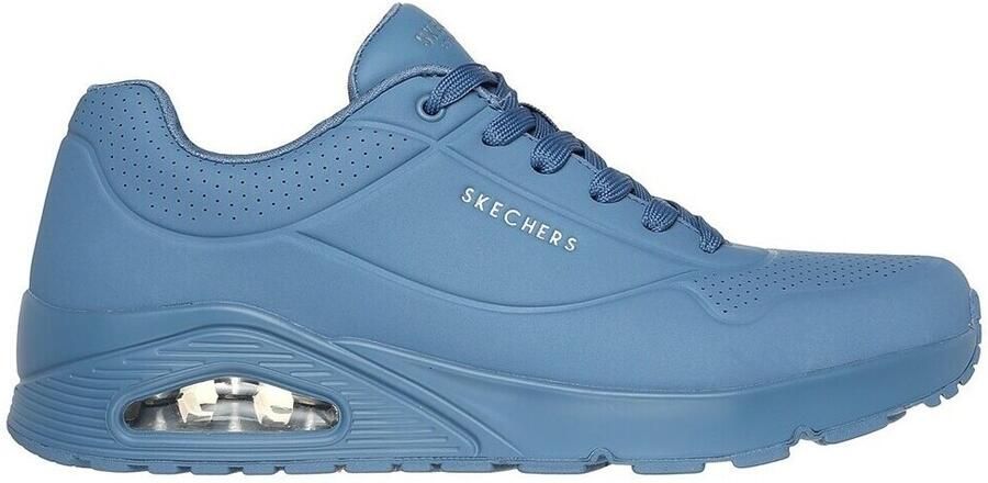 Skechers Heren Sport Casual UNO STAND ON AIR Sneakers Heren 52458 light denim - Foto 2