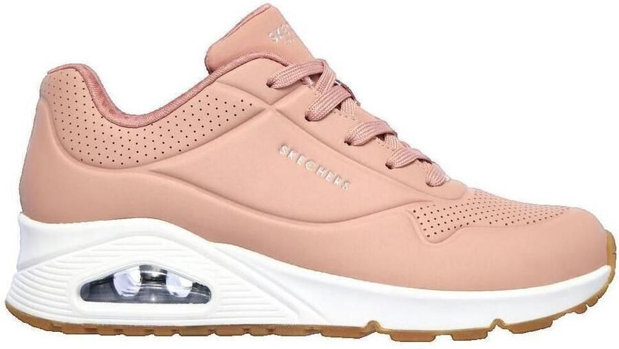 Skechers Sneakers met sleehak UNO STAND ON AIR met zacht verdikte binnenzool