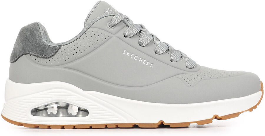 Skechers UNO SUITED ON AIR Heren Sneakers Grijs - Foto 8