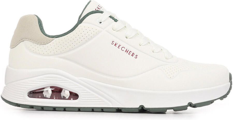 Skechers UNO SUITED ON AIR Heren Sneakers Wit - Foto 2