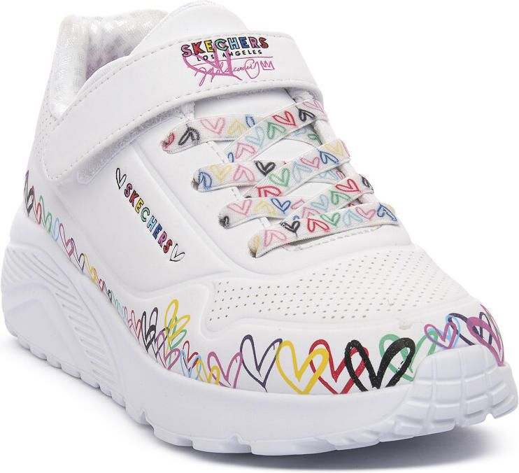 Skechers Street UNO LITE HEART CRAZE sneakers meisjes 314091L WMLT - Foto 4