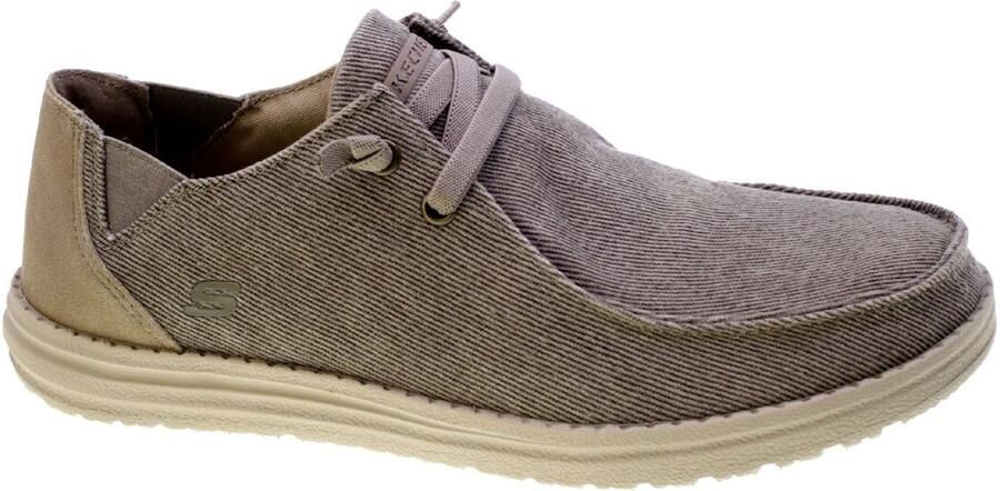 Skechers Strand Casual Loafer Schoen Brown Heren - Foto 4