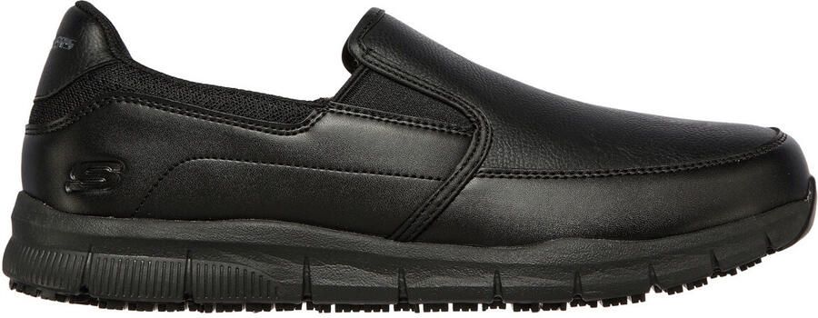 Skechers Work Relaxed Fit NAMPA GROTON Werkschoenen Sneakers Heren Schoenen 77157EC Zwart - Foto 6