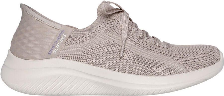 Skechers Hands Free Slip-Ins Ultra Flex 3.0 dames sneaker Taupe - Foto 5