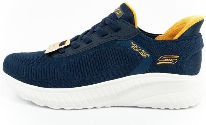 Skechers Slip-on sneakers BOBS SQUAD CHAOS-SOLID STEP instapschoen slippers sneaker om in te stappen - Foto 4