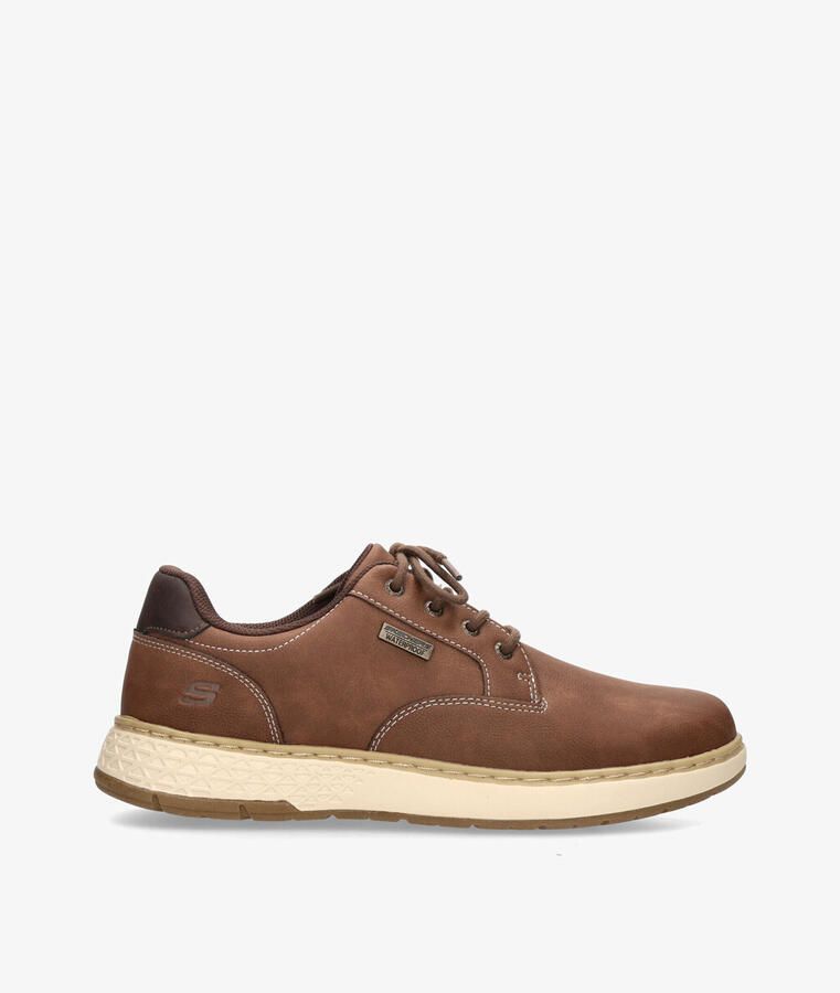Skechers Garlan Pryor Waterproof Veterschoenen Heren Bruin - Foto 2