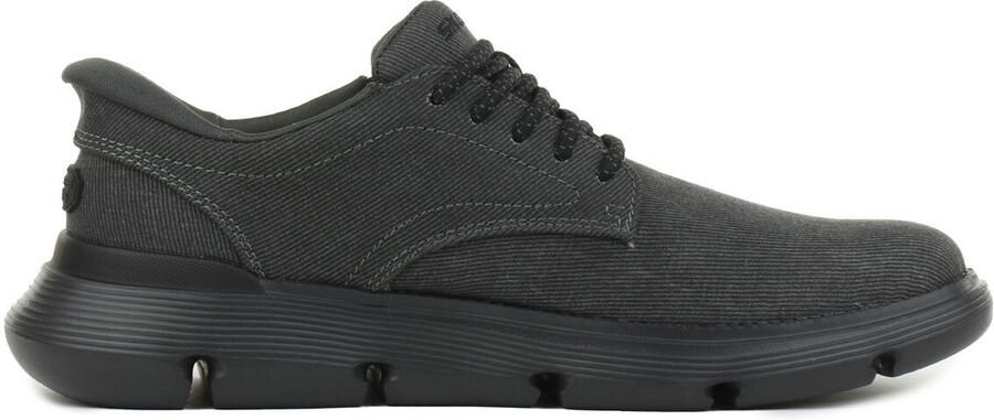 Skechers Slip-ins Garza Heren Sneaker Slip-On Schoenen Zwart 205352-BLK