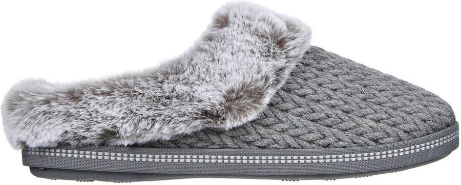 Skechers COZY CAMPFIRE COZY TIMES dames pantoffels Grijs - Foto 4