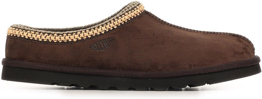 Skechers RENTEN ULRICH Heren Sloffen Chocolate - Foto 2