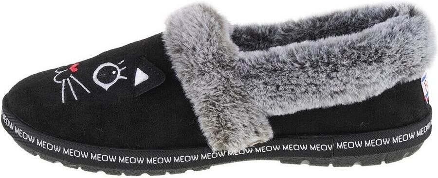 Skechers Pantoffels TOO COZY MEOW PAJAMAS Huisschoen met geborduurd kattengezicht - Foto 7