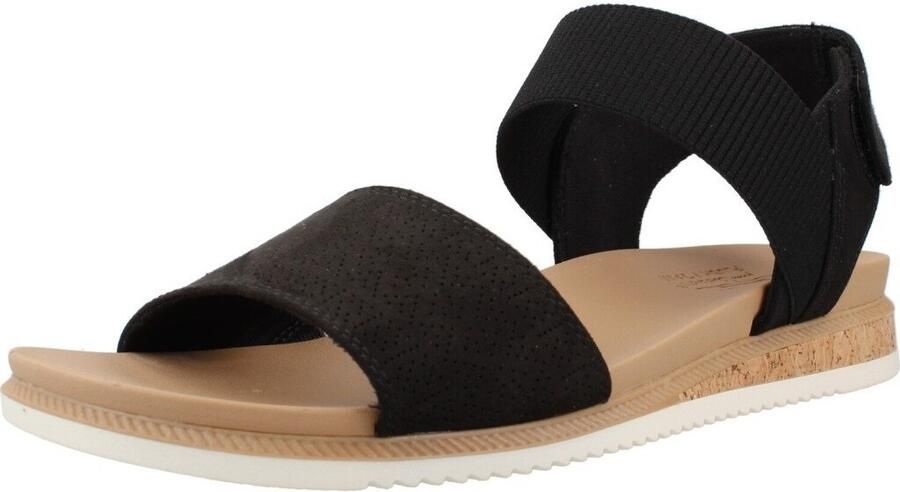 Skechers Sandalen BOBS Desert Kiss Low Top Look 114710 BLK Zwart - Foto 6