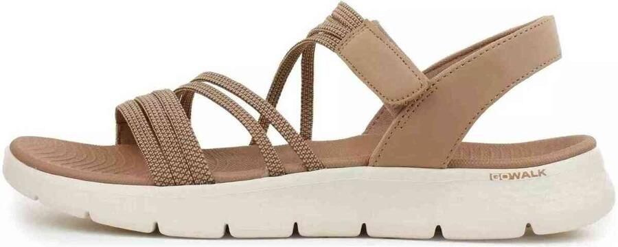 Skechers Go Walk Flex Sandalen Dames Taupe - Foto 5