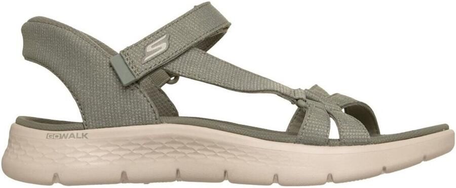 Skechers GO WALK FLEX SANDAL ILLUMIN Dames Instappers Sage - Foto 6