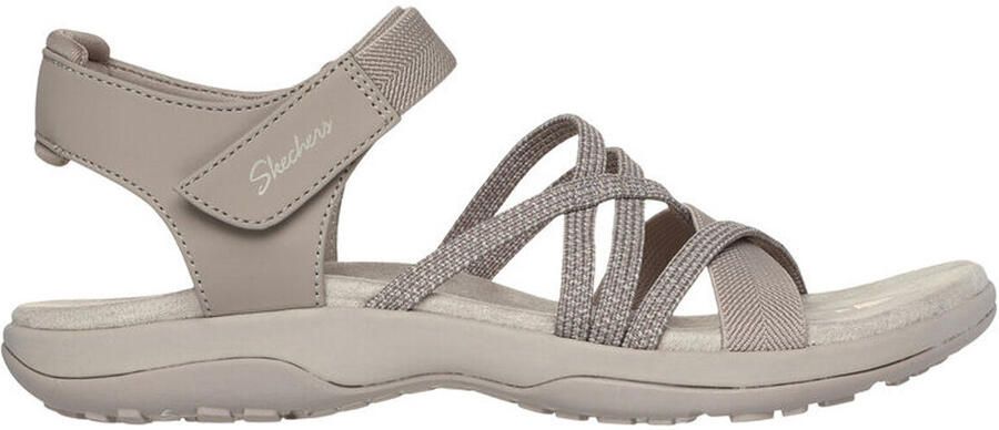 Skechers Comfortabele Vegan Memory Foam Sandaal Beige Dames - Foto 3