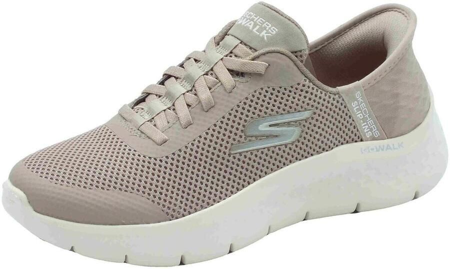 Skechers Beige Flex Grand Entry Slip-On Sneaker Multicolor Dames - Foto 7