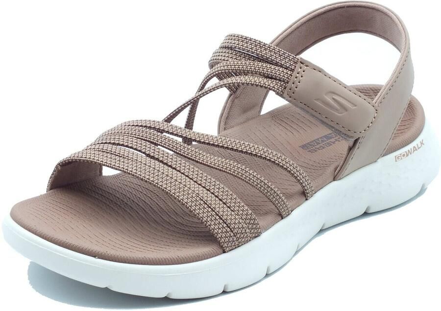 Skechers Go Walk Flex Sandalen Dames Taupe - Foto 2