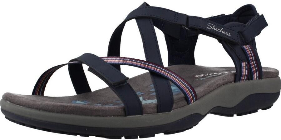 Skechers Reggae Slim Sun Array damessandaal blauw - Foto 4