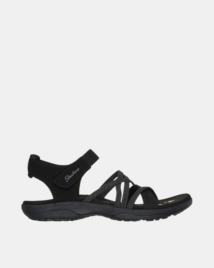 Skechers Bobs Arch Reggae Slim Meadow Grazer VEGAN Sandaal Dames Zwart - Foto 3