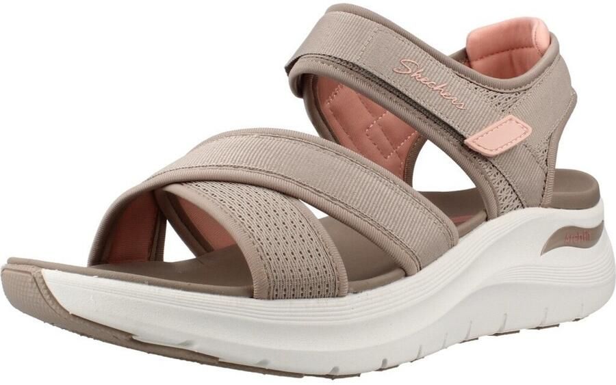 Skechers Arch Fit 2.0 Feelin' Bright dames sandaal Taupe - Foto 6