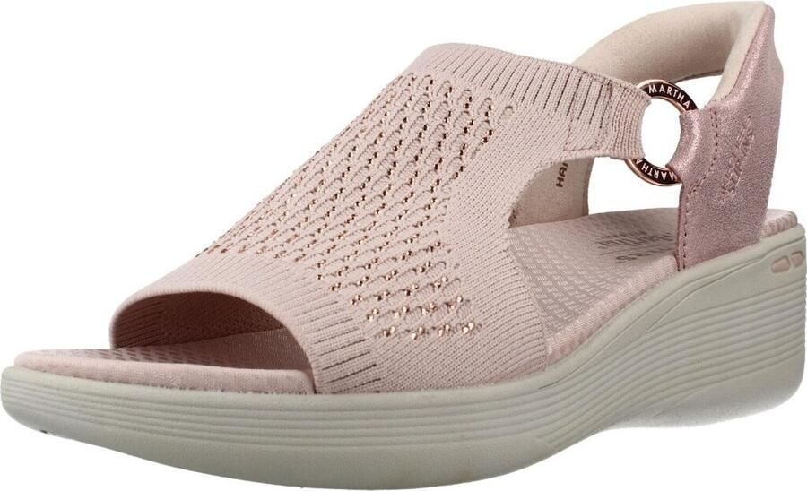 Skechers Sandalen met sleehak Slip-ins Martha Stewart: Pier-lite - Foto 3