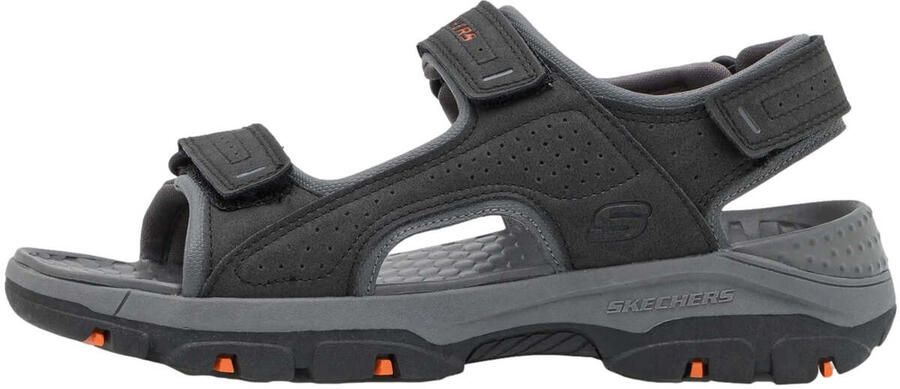 Skechers Comfortabele herensandaal met Luxefoam-voetbed Black Heren - Foto 9