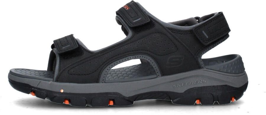 Skechers Comfortabele herensandaal met Luxefoam-voetbed Black - Foto 10