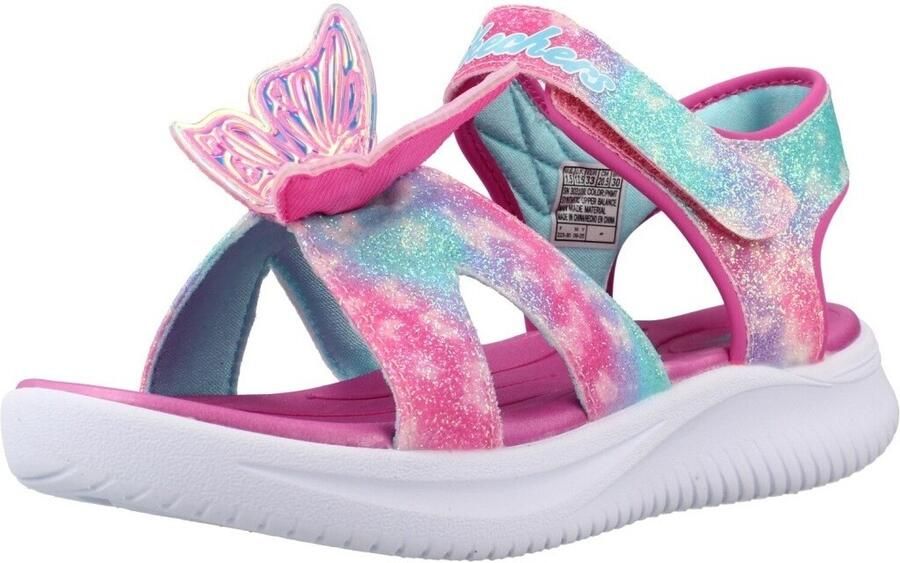 Skechers JUMPSTERS SANDAL BUTTERFLY Meisjes Sandalen Roze - Foto 2