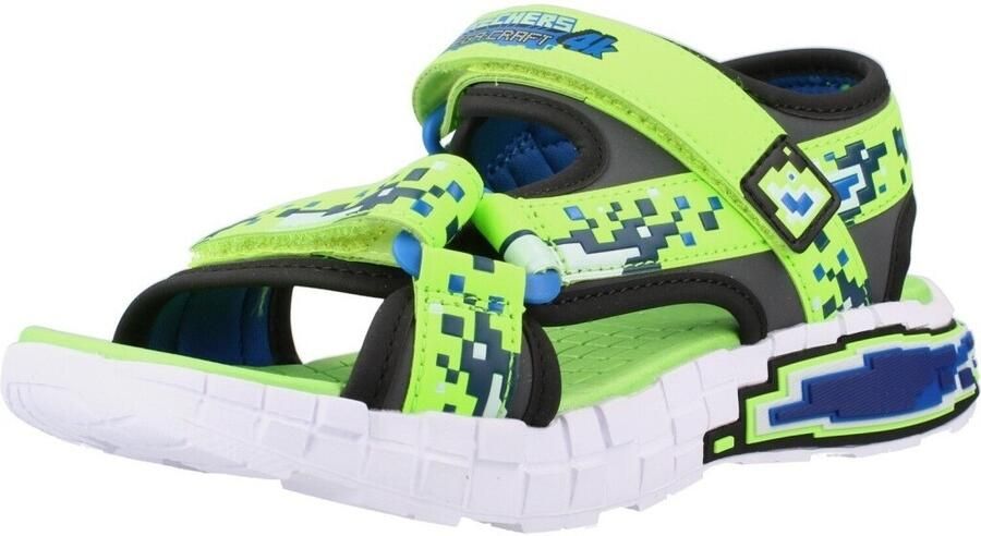 Skechers MEGA-SPLASH 4K Jongens Sandalen Groen - Foto 2