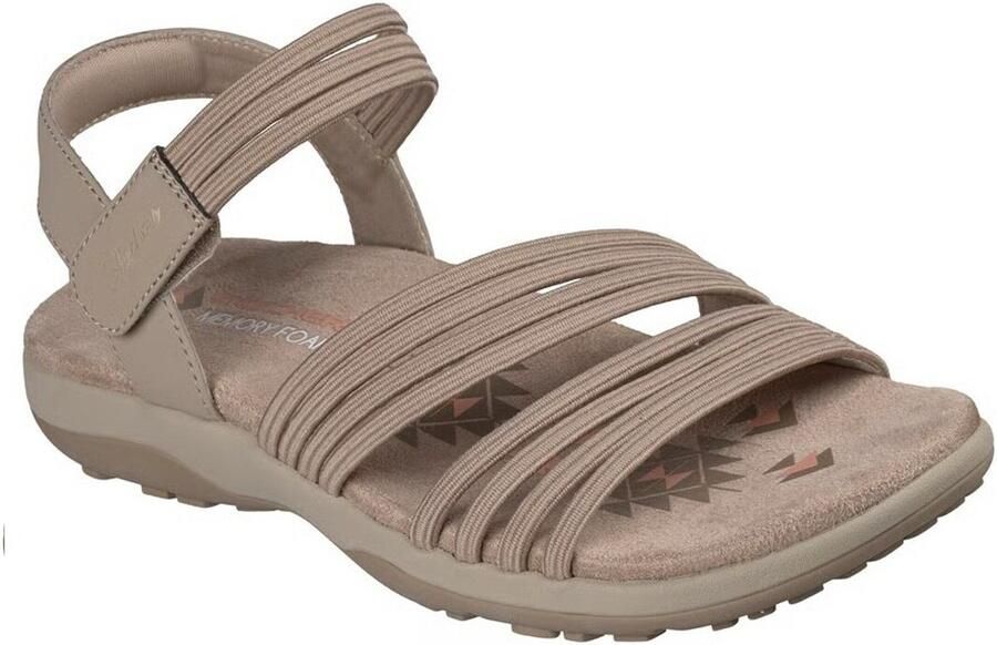 Skechers Reggae Slim Coffee dames sandalen beige Extra comfort Memory Foam - Foto 4