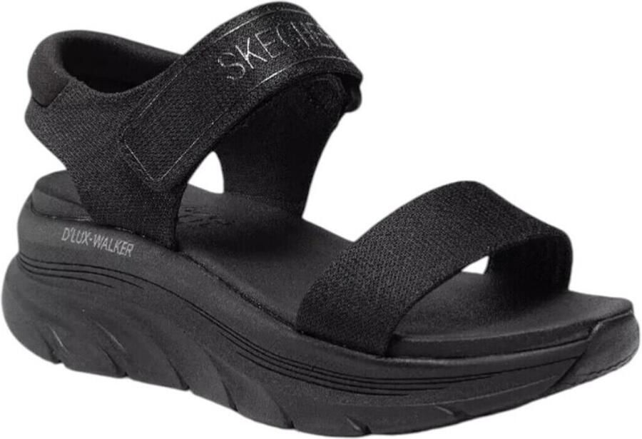 Skechers D'Lux Walker New Block sandalen zwart - Foto 2