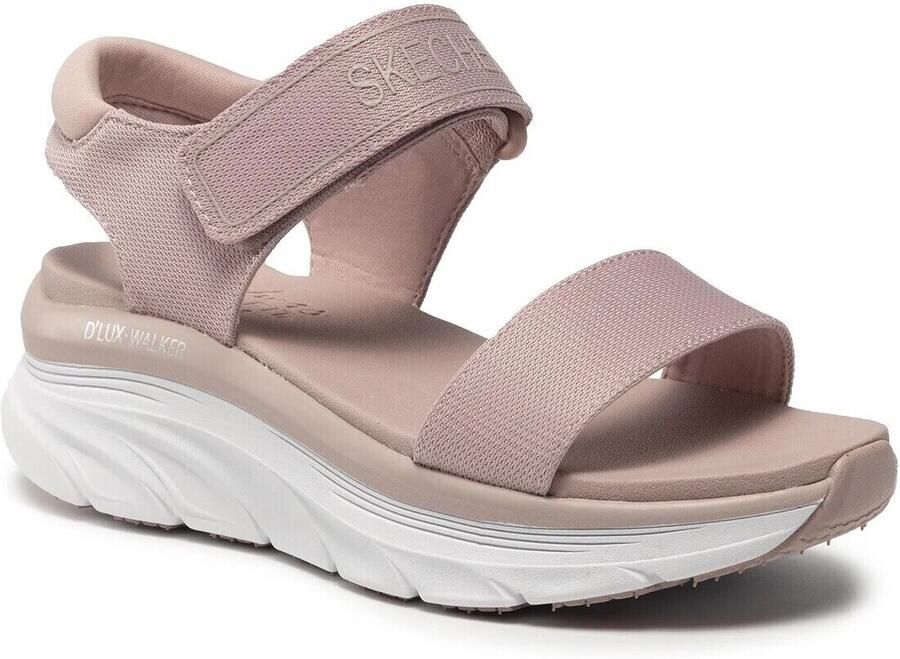Skechers D'Lux Walker-New Block 119226-BLSH Vrouwen Roze sportsandalen maat: 40 EU - Foto 4