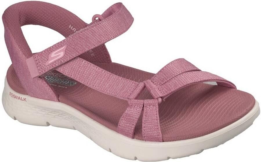 Skechers Sandalen GO WALK FLEX SANDAL-ILLUMINATE sandalette trekking sandaal met gogo mat voetbed - Foto 5