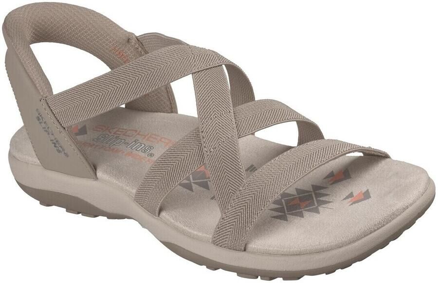 Skechers Sandalen REGGAE SLIM-STRETCH FLEX flats trekking sandaal met slip-ins functie - Foto 16