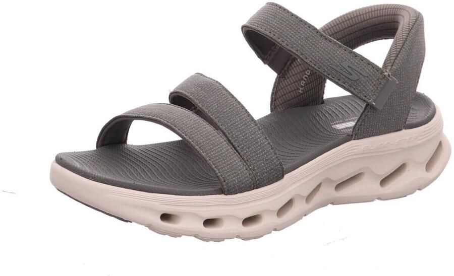 Skechers GO WALK GLIDE-STEP 2.0 SANDAL Dames Slippers Olijf - Foto 14