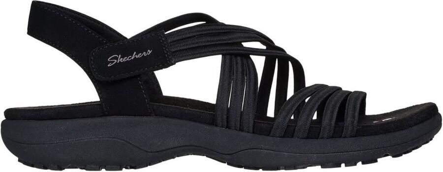 Skechers Reggae Slim Sunnyside 2.0 Damessandaal Zwart - Foto 3