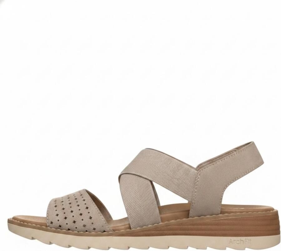 Skechers Sandalen met sleehak ARCH FIT OASIS B PERF 113890 - Foto 3