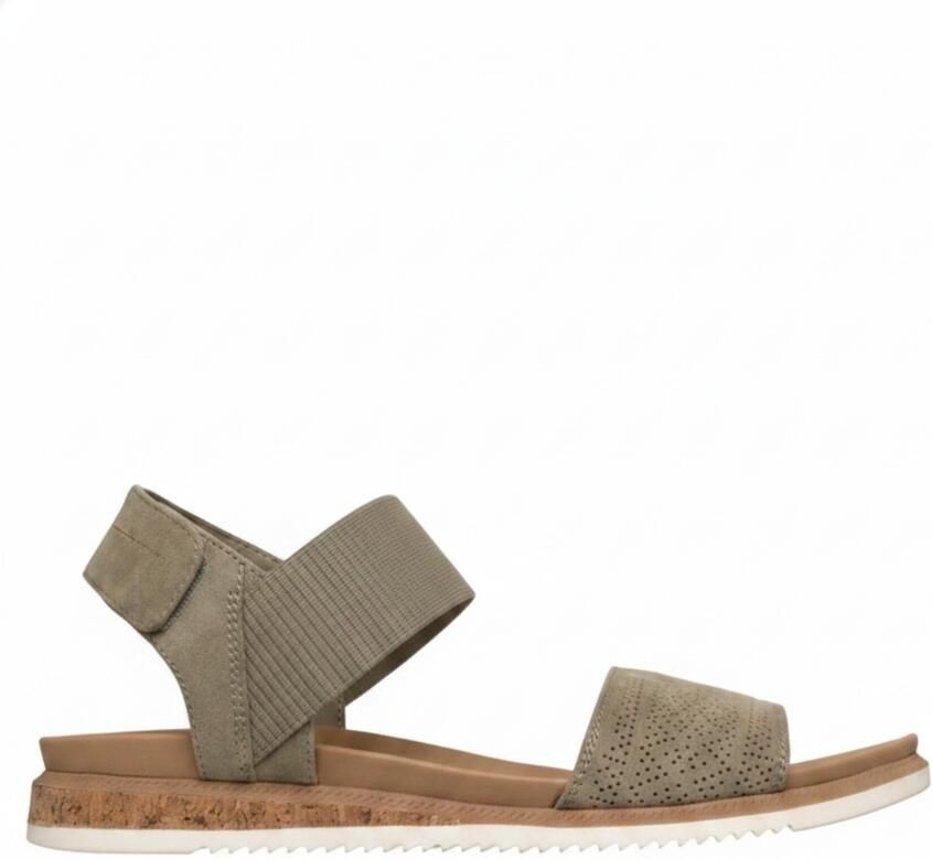 Skechers Sandalen BOBS Desert Kiss Low Top Look 114710 OLV Groen - Foto 5