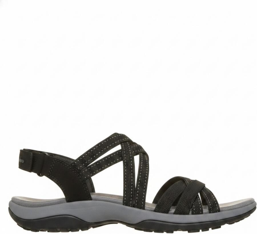 Skechers Dames Sandaal Reggae Slim-Summer Getaway 163571 BLK Zwart - Foto 2