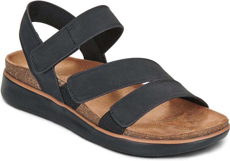 Skechers Lifted Comfort 163252-BLK Vrouwen Zwart Sandalen - Foto 3