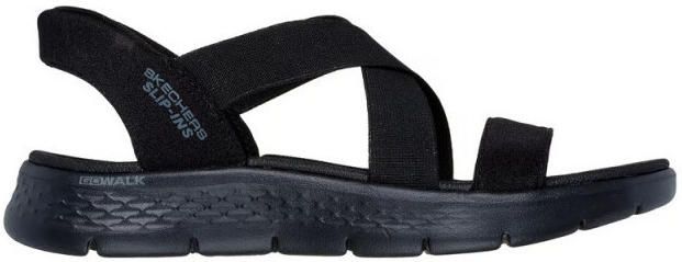 Skechers Slip-Ins Go Walk Flex Sandaal Glimmer Up Damessandaal Zwart - Foto 3