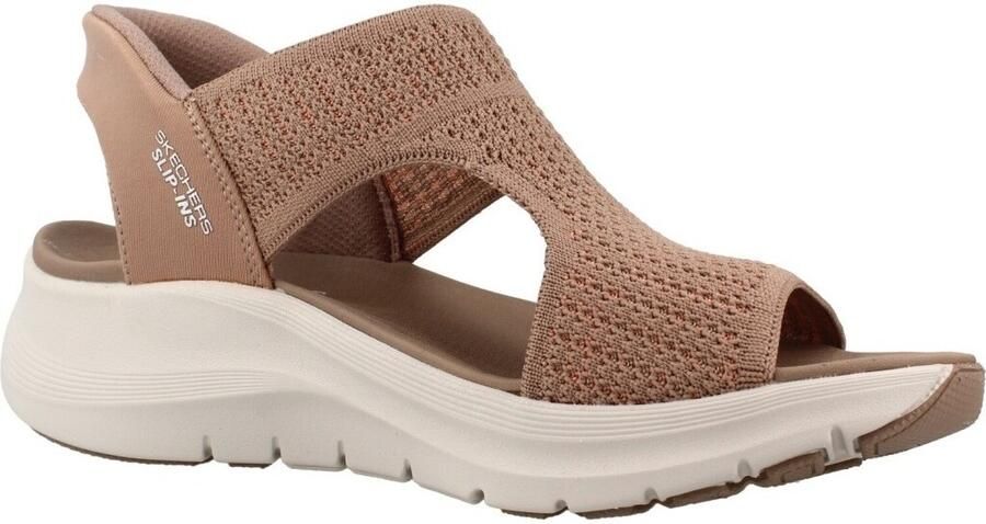 Skechers Slip-Ins: Arch Fit 2.0 Sandal Sandalen Plat Middelbruin - Foto 9