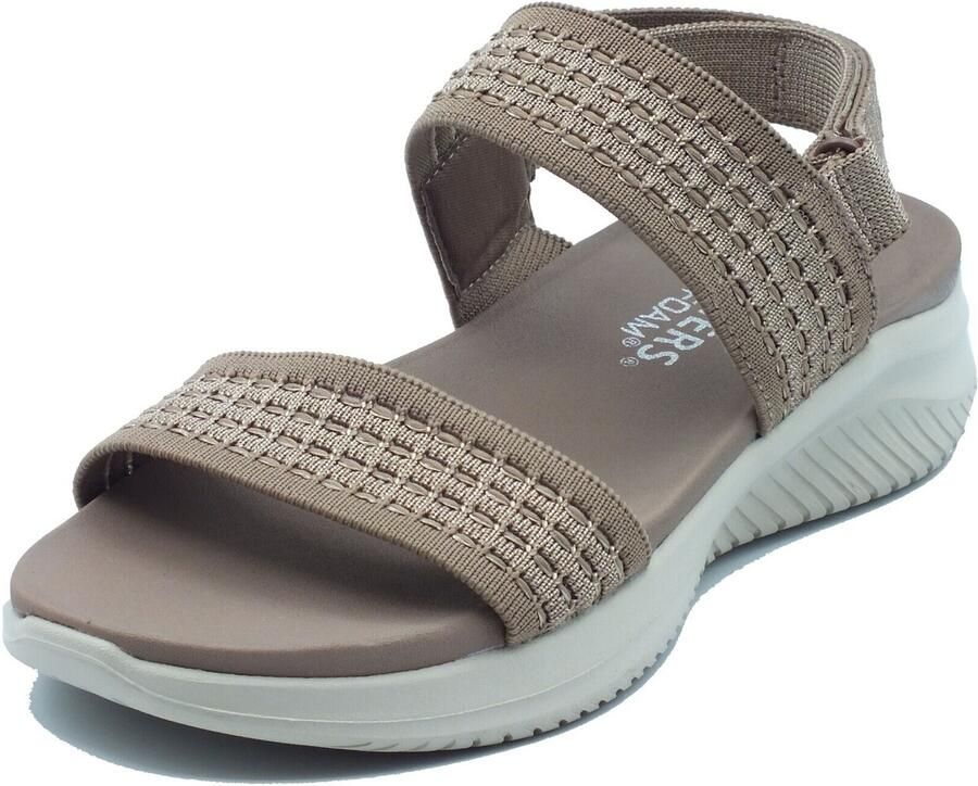 Skechers Sandalen met sleehak 164090