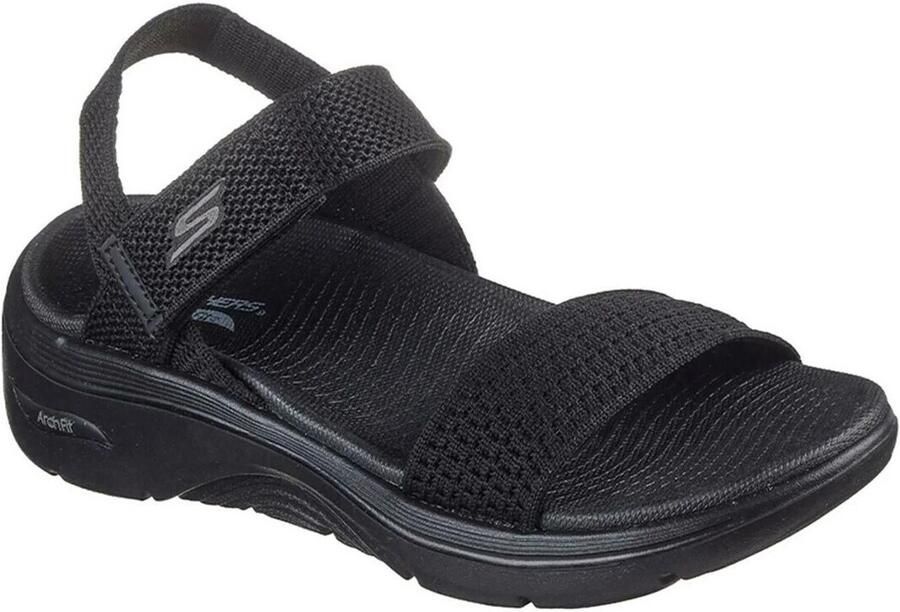 Skechers Go Walk Arch Fit 2.0 Zandal Dames Sandalen Zwart - Foto 3
