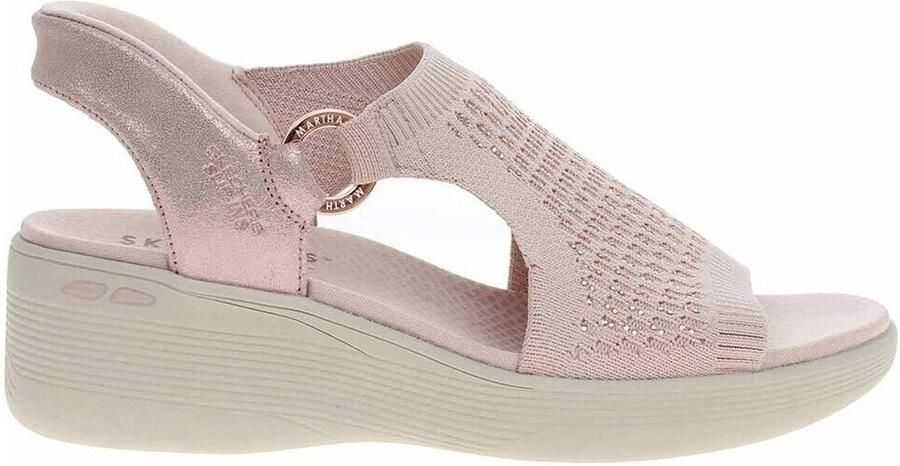 Skechers Sandalen met sleehak Slip-ins Martha Stewart: Pier-lite - Foto 2