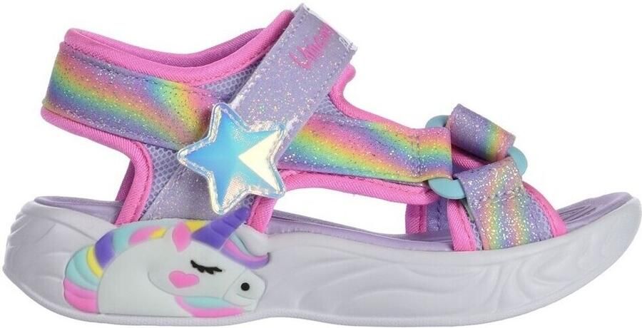 Skechers Sandalen met sleehak Unicorn Dreams