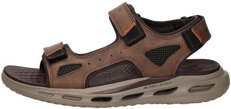 Skechers Sandalen Relaxed Fit: Orvan Gamble 211371 BRN Bruin - Foto 16