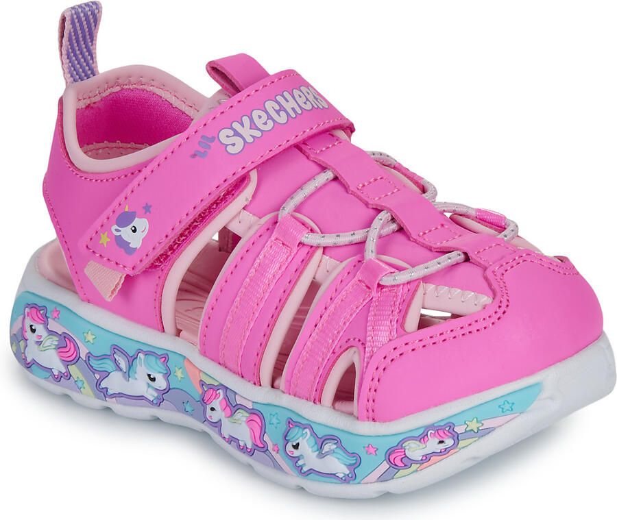 Skechers Platte sandalen PLAY SCENE SPLASH