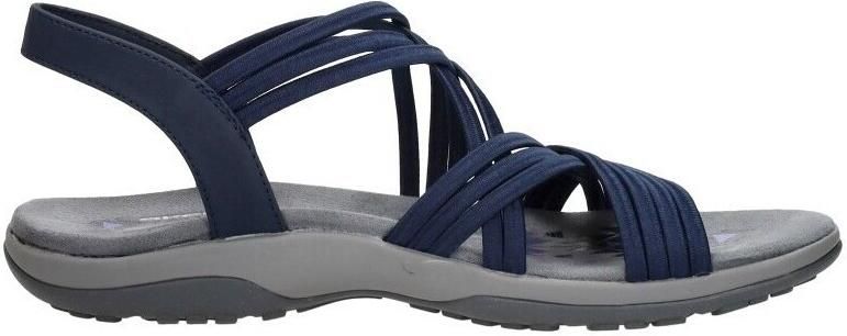 Skechers Sandaal Reggae Slim Sunnyside Stretch Fit 163185 NVY Blauw Machine Washable - Foto 6