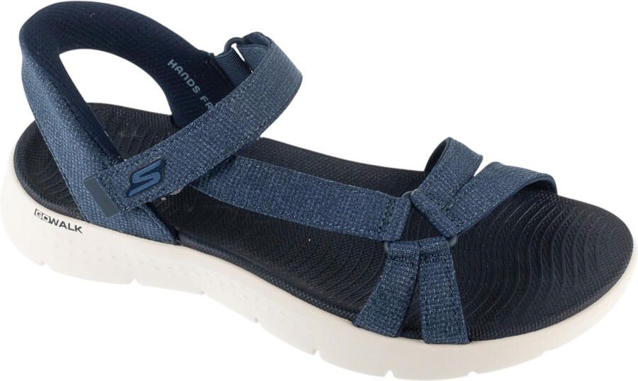 Skechers Sandalen GO WALK FLEX SANDAL-ILLUMINATE sandalette trekking sandaal met gogo mat voetbed - Foto 12