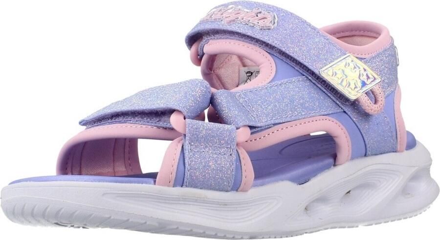 Skechers Sola Glow Zandal Meisjes Sandalen Paars